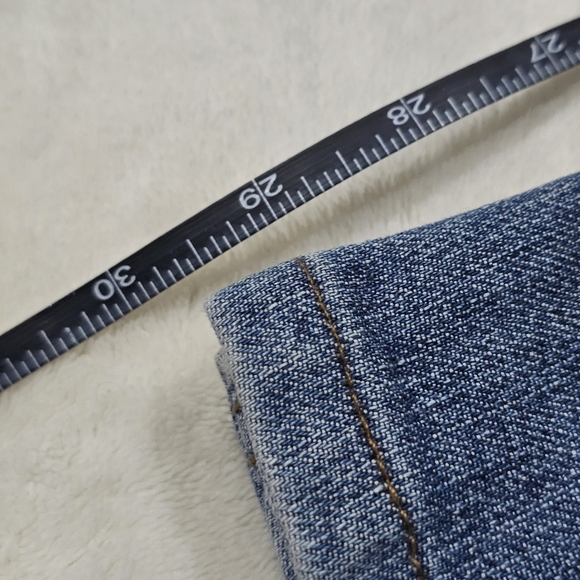 🆑️ Juicy Couture Jeans | Blue Wash Mid Rise Boot Cut Cotton Sz 27 - Picture 11 of 13